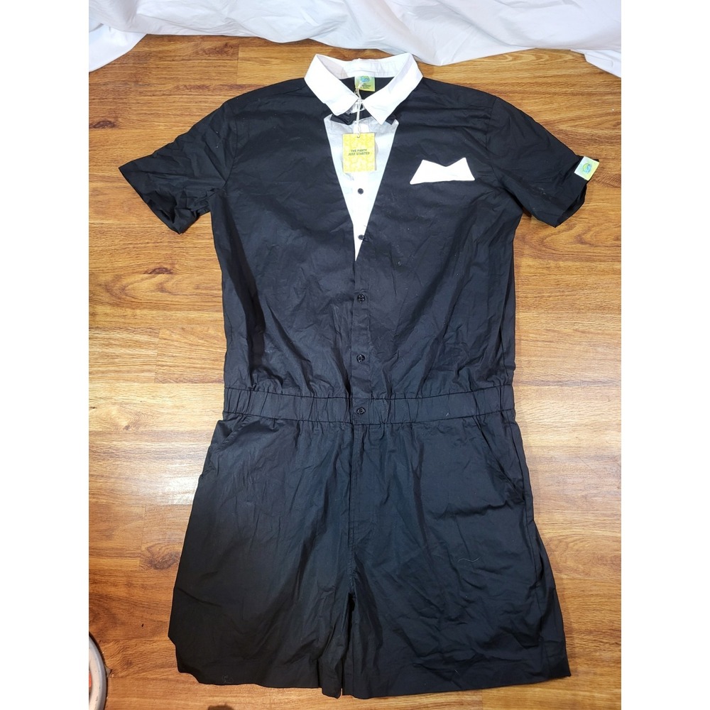 NWT Zesties NWT Size XXL Black Tux Tuxedo‎ Romper
